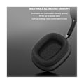 Pikkukuva 2 / 5: Langattomat kuulokkeet yli korvan Bluetooth 5.0 kuulokkeet mikrofonilla puhelimelle tietokoneelle - Musta