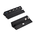 Miniatyrbillede 4 af 4: DOBE PS4 HUB USB3.0 USB-udvidelse med indikatorlys PS4 2 til 5 konverter TP4-810