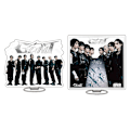 Miniatyrbillede 1 af 5: 5-pak Stray Kids stand album GIGANTISK periferi nøglering Huang Xuanchen station akryl ornamenter