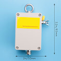 Miniatyrbillede 5 af 5: 1:49 - 49:1 Balun til HF Kortbølge Firebånds 5-35MHZ End Fed Halvbølge EFHW Antenne 100W HAM