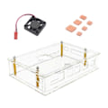Miniatyrbillede 5 af 5: Til Banana Pi -F3 Akryl Kabinet Transparent Beskyttende Skal med Køleventilator til Banana Pi -F3 Deve
