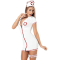 Miniatyrbillede 1 af 5: Sexy Sygeplejerske Cosplay Kostume Uniform Party Fancy Dress Lingeri Outfit til Kvinder