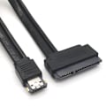 Miniatyrbilde 2 av 5: SATA 22P harddisk til Power ESATA datakabel 2,5 tommers harddisk enkel stasjonkabel Harddisk konverteringskabel