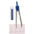 Miniatyrbillede 1 af 3: Ekg Ecg Caliper Elektrokardiogram Divider