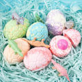 Miniatyrbilde 2 av 5: Dinosaur Egg Badekulesalt 90g Boblebadkule Eksplosjonsbadkulesalt