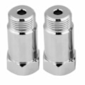 Miniatyrbillede 1 af 5: O2-sensorafstandsholder, iltsensorafstandsholder, 2 stk. 45 mm M18 1,5 Check Engine Light Eliminator Adapter