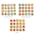 Miniatyrbillede 4 af 5: Træ Match Memory Spil Til Børn, Memory Matching Kort Pædagogisk Memory Matching Spil