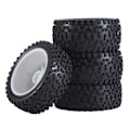 Miniatyrbilde 3 av 5: 4 stk. 85 mm Dekk Hjul for 144001 124019 104001 RC Bil Oppgraderingsdeler 1/10 1/12 1/14 Skala Off R