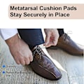 Miniatyrbild 3 av 4: Metatarsal Gel Protector Cushion Pads - Lindra smärta i trampdynan - Metatarsal Pads - Metatarsalgia Insoles-mxbc