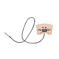 Miniatyrbillede 3 af 5: 1 stk Violinbro med indbygget Piezo Pickup til 44 Full Size Elektrisk Violin Deleudskiftning