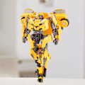 Pikkukuva 4 / 4: Uusi Muuntautuva Leikkikalu Pojille Alloy Edition Anime Action Figure Auto Tankki Malli Lasten Lahja Bumblebee 8in