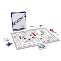 Miniatyrbild 2 av 3: SEQUENCE - Original SEQUENCE-spel med hopfällbar spelplan, kort och marker från Jax (förpackningen kan variera) Vit, 26,2 cm x 20,6 cm x 5,9 cm