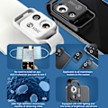 Pikkukuva 2 / 5: Nanozoom 200x Suurennoszoom, Nanozoom High-Tech Kiinnitettävä Linssi, Nano Zoom 200x iPhonelle, Nanozoom Puhelimen Linssi