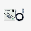 Miniatyrbillede 1 af 2: Nyt Type-C til HDMI projektionskabel, mobiltelefon til computerskærm projektionskabel, 4k adapterkabel
