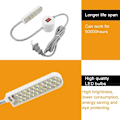 Miniatyrbillede 5 af 5: 30 LED Symaskine Lys Arbejdslampe med Svanehals og Magnetisk Base til Hjemmet eller Symaksinen (220V)