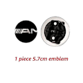 Pikkukuva 2 / 2: 57 mm:n auton etumerkin logo Amg W211 W205 W212 W213 W123 W176 W201 W210 W202 Glc Gla Glb Gle Cla Cls -tarvikkeet
