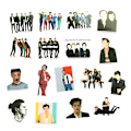 Pikkukuva 4 / 5: Singer British One Direction -yhtye OneDirection Harry Roll -matkatavarat Kannettava tietokone Autokypärätarra