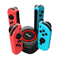 Pikkukuva 3 / 3: Uusi Switch Elf Neljän Latausaseman J-Con Vasen ja Oikea Pieni Ohjain Latausasema NS Ohjain Latausasema PG-9177