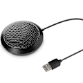 Miniatyrbillede 1 af 3: 360 Omnidirektionel Kondensatormikrofon Desktop Trådløs Mikrofon Stemmekonferencemikrofon (usb