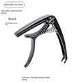 Miniatyrbilde 5 av 5: Gitar-Capo, Capo, Capo for akustisk gitar, akustisk gitar-capo, Capo for elektrisk gitar, akustisk gitar-capo 6 strenger, Gitar-Capo for akustisk