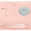 Miniatyrbillede 3 af 3: Pudderdåse Opbevaringsboks Bærbar Organizer 5 stk Transparent Plastbeholder