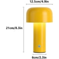 Miniatyrbilde 4 av 4: Berøringskontroll USB-bordlampe, 3-veis dimbar soppbordlampe