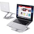 Miniatyrbild 5 av 5: Laptopstativ, Laptopstöd för skrivbord, Datorstativ för bärbar dator - Fällbar