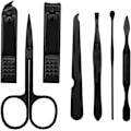 Miniatyrbillede 2 af 4: Negleklipper Sæt 7 i 1 Manicure Pedicure Kit Manicure Kit Professionelle Pedicure Værktøjs Sæt til Mænd og Kvinder