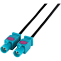Miniatyrbilde 3 av 5: Bilradioantenneadapter, Dobbel Fakra Z til DIN Antenneadapter for Bilradiomottaker/GPS-hovedenhet