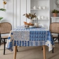 Miniatyrbillede 1 af 4: Moderne rektangulære duge, duge 140 x 250 cm, duge til køkken, café og spisebord