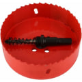 Pikkukuva 3 / 4: M42 Bi-Metal -reikäsaha, metallihampainen reikäsaha, 110 mm:n maissisetti reikäsahaterä, puulle, alumiinille, raudalle, muoville