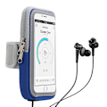 Miniatyrbild 1 av 5: Sportarmband, smartphonestropp för iPhone 13 12 Pro 11 XS XR X 8 7 6 6s Plus Se Samsung Galaxy S6 S7 S8 S9 S10 S20 A5 A3 J5 J3 Note Edge Huawei 6.2