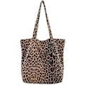 Miniatyrbillede 1 af 5: Værktøjstaske Blød Leopard Skuldertaske Stor Tote Håndtaske Pung Rejse Kvinders Taske
