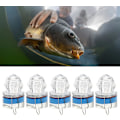 Miniatyrbilde 5 av 5: Undervanns LED Fiskelys, Fiskeagnlampe, LED Fisketiltrekningsindikator, Basslokke Blinkende Lys for Undervanns Nattfiske, Fiskeutstyr