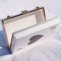 Miniatyrbillede 4 af 5: Aften Clutch Håndtaske til Kvinder Poker Form Clutch Box Pung Taske