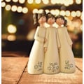 Miniatyrbillede 5 af 5: Søstre Bedste Venner Harpiks Ornament Statue Figur Gave Citat