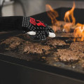 Pikkukuva 4 / 5: Barbecue-hanskat, lämmönkestävät uunin hanskat jopa 800 °C:seen asti, lämmönkestävät ja liukumattomat uunin hanskat grilliin, leivontaan, takkaan