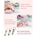 Miniatyrbild 3 av 5: Nagelklippare, 3 st Mini Cartoon Nagelklippare för Barn, Rostfritt Stål Nagelklippare, Säker Design, Lämplig för Pojkar Flickor Damer
