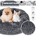 Miniatyrbilde 1 av 4: Hundeseng Ø40cm, Rund donutformet seng, Donutpute for katter i super