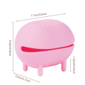 Miniatyrbillede 3 af 5: Makeup svampeholder, silikone blender etui makeup svampeholder
