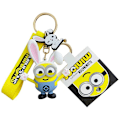 Pikkukuva 1 / 2: 1-Pack Minions avaimenperä 3D-hahmo Satunnaisesti valittu monivärinen