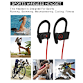Pikkukuva 3 / 5: Langattomat kuulokkeet - Kuulokemikrofoni, Bluetooth-kuulokkeet U8, juoksu