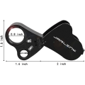 Miniatyrbilde 5 av 5: 30X 60X Opplyst Juveler Lupe, Foldbar Juveler Lupe