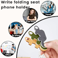 Miniatyrbilde 4 av 5: Pieces Mobilholder Bord, Smartphone Stativ Skrivebord, Justerbar Telefonholder, Universal Bærbar Holder, Kompatibel med iPhone 14 Pro Max 13 12 11