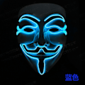 Miniatyrbillede 1 af 5: Al's Cold Light Glow-in-the-dark Mask V Vengeance Cosplay Makeup
