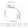 Miniatyrbilde 2 av 5: total Liten klipslampe for akvarium LED-belysning blå hvit USB mi