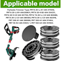 Miniatyrbillede 5 af 5: Skæretrådsspole til Parkside PRTA 20-Li A1/B1/B2/C3, PRT 300 A1, PRT 550 A1/A3, diameter: 1,6 mm, længde: 8,3 m, spole TLP-01 (4 spoler + 1