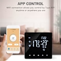 Miniatyrbillede 4 af 5: WiFi Smart Termostat Temperaturregulator til Vandvarme LCD Display Touch Screen Uge Programmerbar App Kontrol