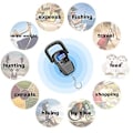 Miniatyrbillede 4 af 5: Elektronisk bagagevægt/bærbar digital vægt/kuffertvægt