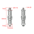 Miniatyrbillede 3 af 4: Pakke Lys Stativ Adapter 3/8\" til 1/4\" Gevindadapter til Mikrofonholder på Kamera Stativ